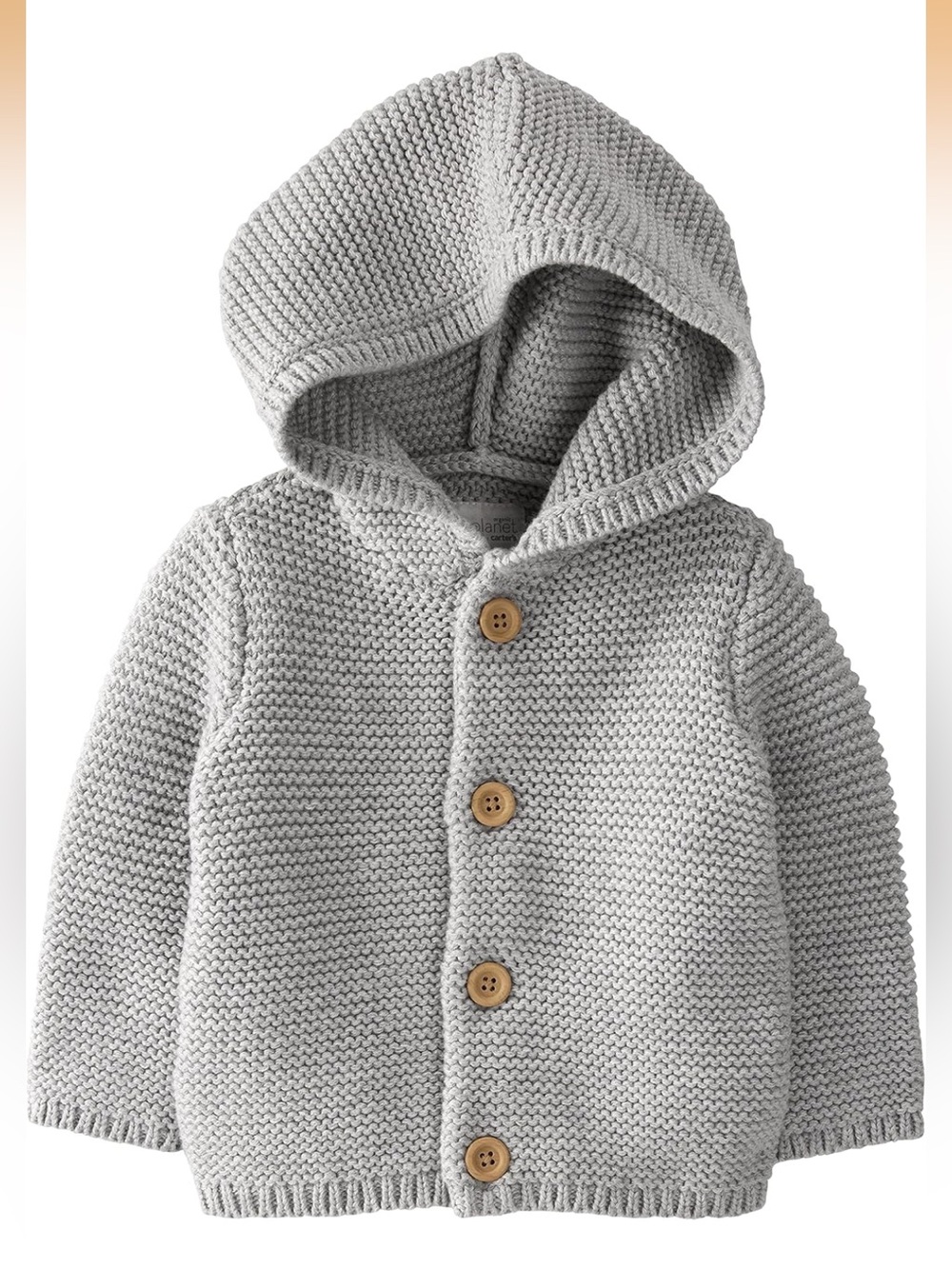 Carter’s Little Planet Baby Organic Cotton Signature Stitch Cardigan 4T NWT